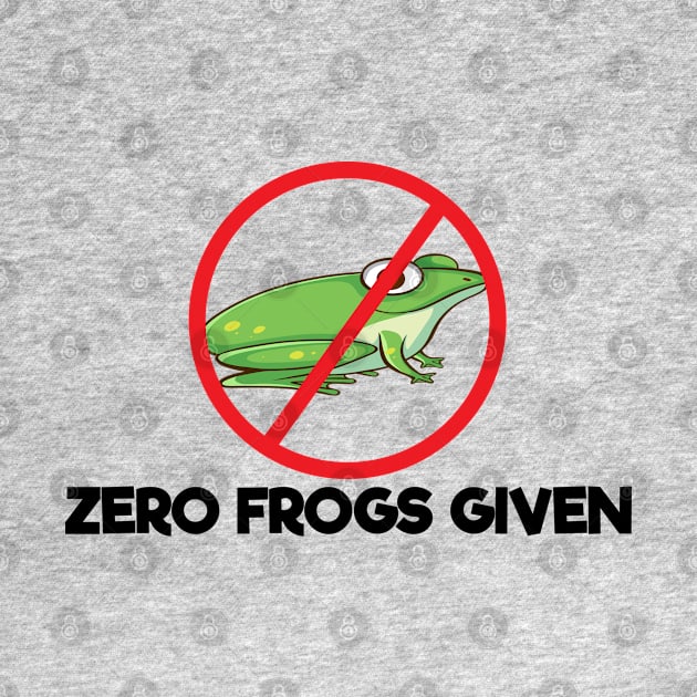 Zero Frogs Given by ArtisticRaccoon